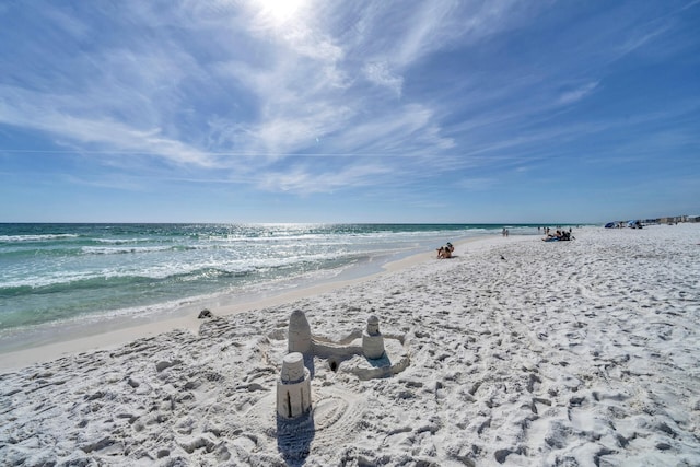 1110 Santa Rosa Blvd Unit C601, Fort Walton Beach, FL 32548 - water view featuring a view of the beach