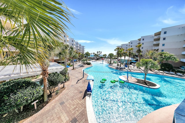 1110 Santa Rosa Blvd Unit C601, Fort Walton Beach, FL 32548 - view of community pool