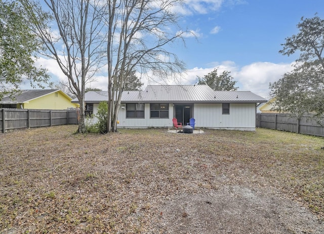 view of rear view of property