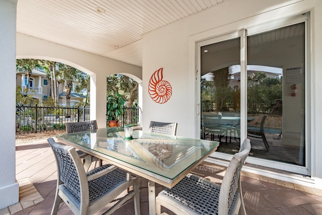 view of patio / terrace