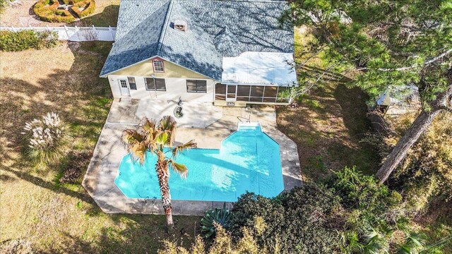 2185 Calle De Castelar, Navarre, FL 32566 - aerial view