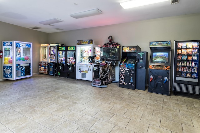 view of game room