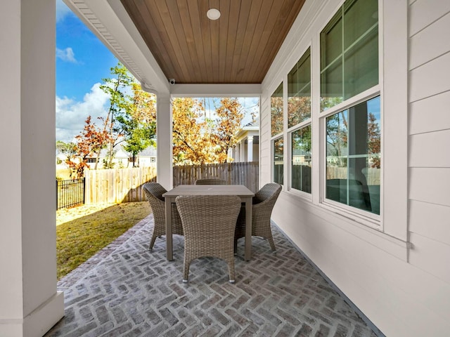 view of patio / terrace