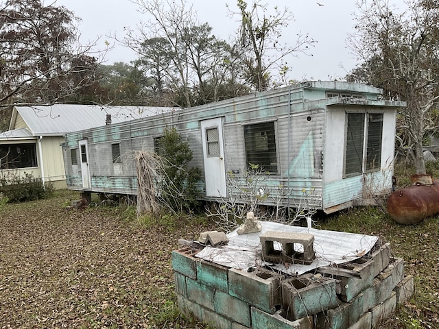 view of rear view of property