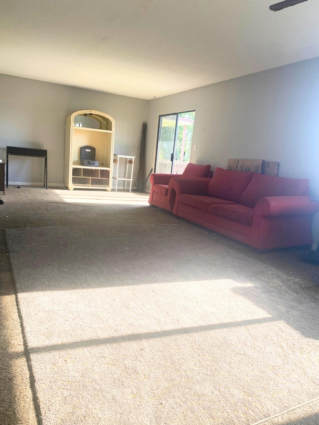 308 Miracle Strip Pkwy Unit 4C, Fort Walton Beach, FL 32548 - living room featuring carpet