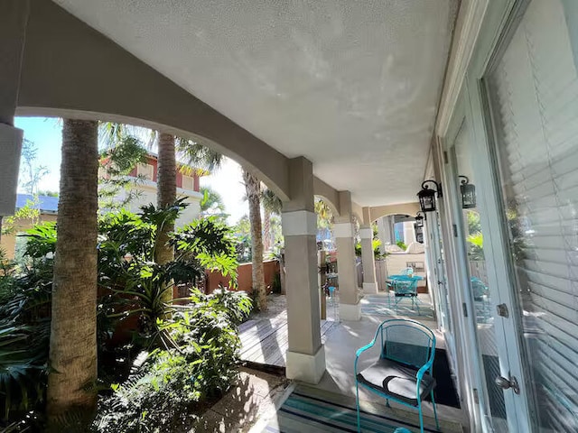 view of patio / terrace with french doors