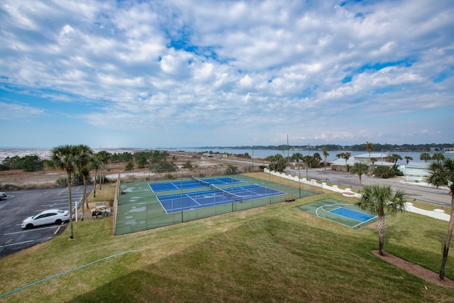 909 Santa Rosa Blvd Unit 611, Fort Walton Beach, FL 32548 - bird's eye view with a water view