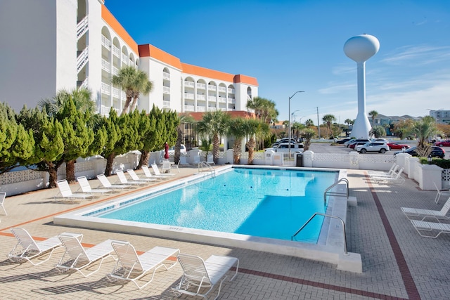 909 Santa Rosa Blvd Unit 611, Fort Walton Beach, FL 32548 - pool with a patio area