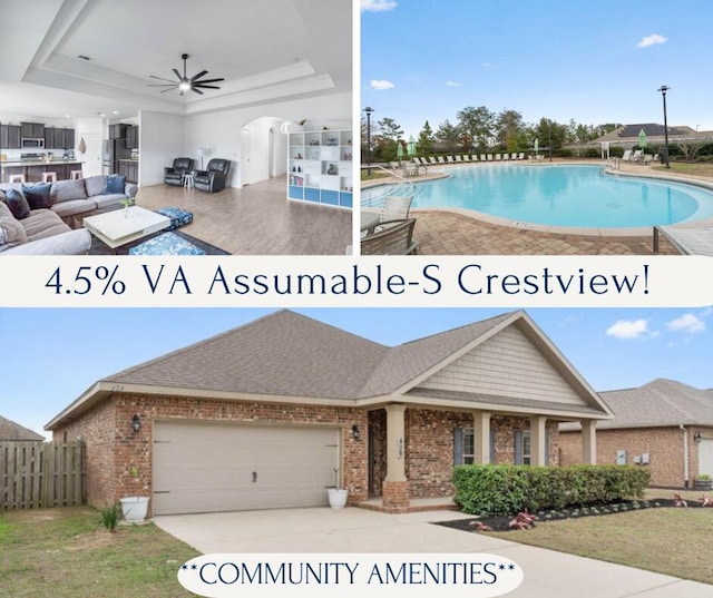 429 Chickadee St, Crestview, FL 32539 - view of a document with a collage of images