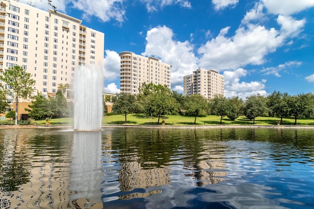 property view of water