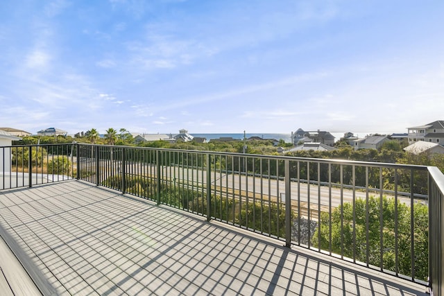 view of patio / terrace featuring a balcony