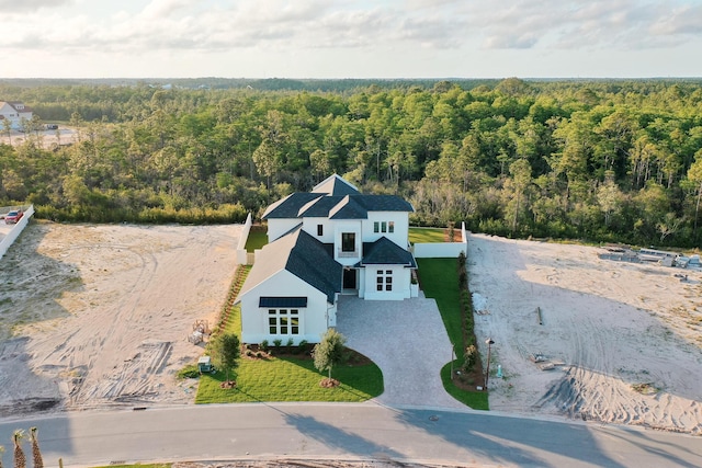 147 Quail Hollow Ct, Watersound, FL 32461 - view of subject property with a forest