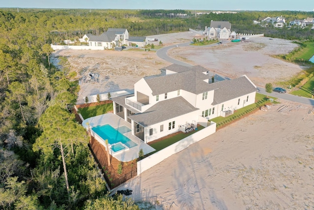 147 Quail Hollow Ct, Watersound, FL 32461 - view of subject property featuring a heavily wooded area