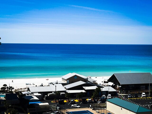 9860 S Thomas Dr Unit 921, Panama City Beach, FL 32408 - water view with a view of the beach