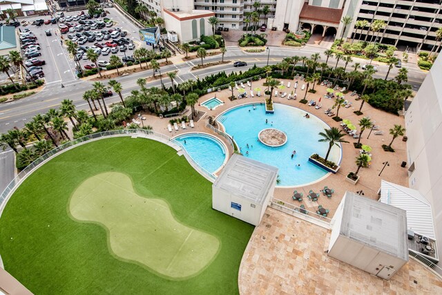 9860 S Thomas Dr Unit 921, Panama City Beach, FL 32408 - aerial view