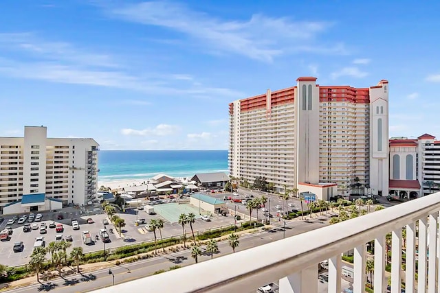 9860 S Thomas Dr Unit 921, Panama City Beach, FL 32408 - water view featuring a view of city