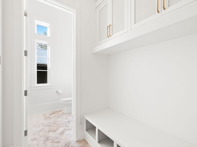 59 Arboleda Dr, Santa Rosa Beach, FL 32459 - mudroom featuring baseboards