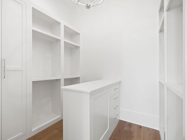 59 Arboleda Dr, Santa Rosa Beach, FL 32459 - walk in closet featuring dark wood finished floors
