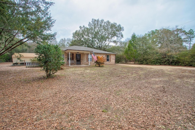 view of ranch-style house