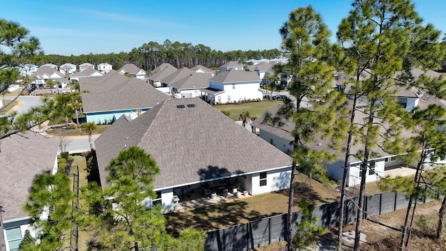 birds eye view of property featuring a residential view