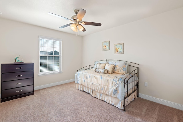 1729 Waterford Sound Blvd, Gulf Breeze, FL 32563 - carpeted bedroom featuring ceiling fan