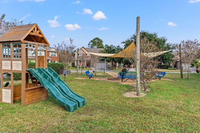1729 Waterford Sound Blvd, Gulf Breeze, FL 32563 - view of play area featuring a yard