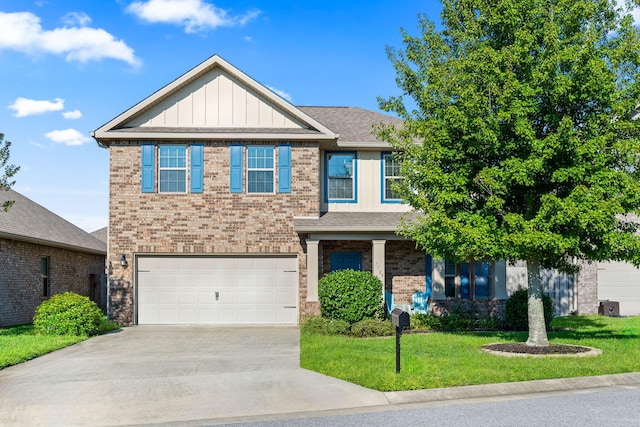 1729 Waterford Sound Blvd, Gulf Breeze, FL 32563 - view of front of house with a garage and a front yard