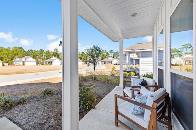 view of patio / terrace featuring a porch