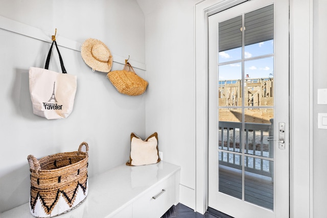 view of mudroom