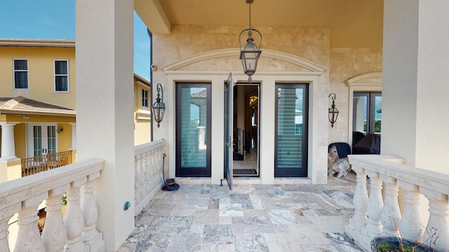 view of entrance to property