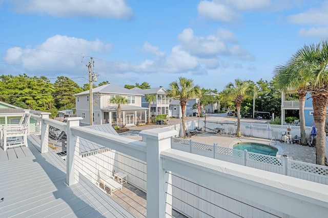 139 Brown St, Santa Rosa Beach, FL 32459 - deck with a pool