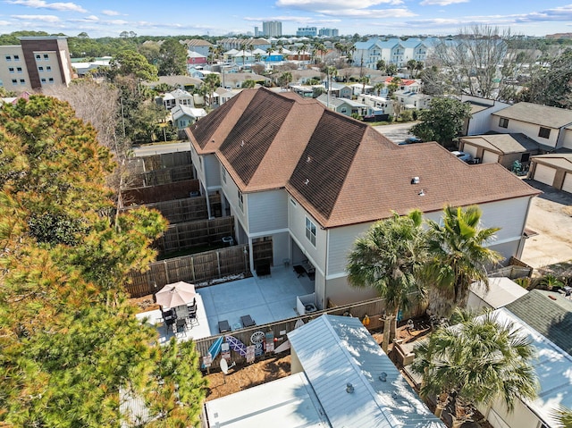 aerial view