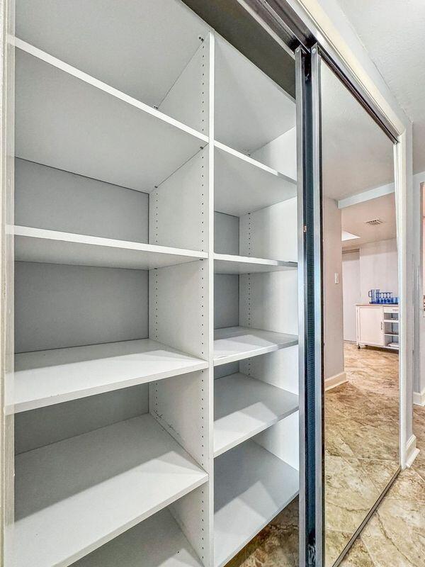 view of pantry