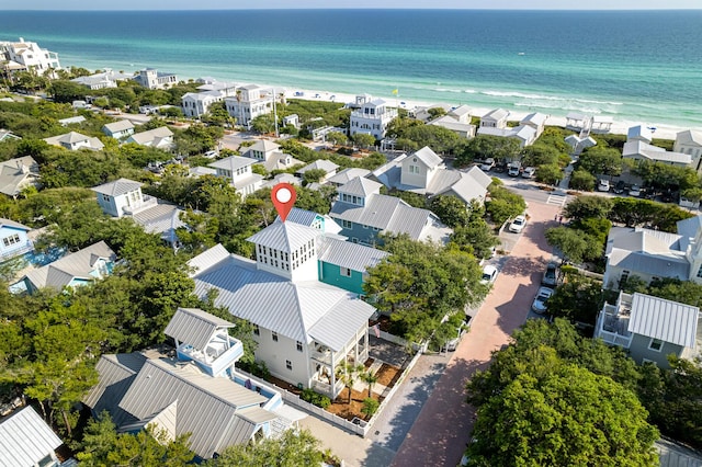 36 E Ruskin St, Santa Rosa Beach, FL 32459 - bird's eye view with a water view