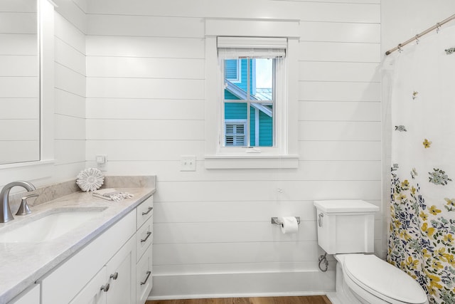 36 E Ruskin St, Santa Rosa Beach, FL 32459 - bathroom with vanity and toilet
