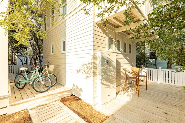 36 E Ruskin St, Santa Rosa Beach, FL 32459 - view of deck