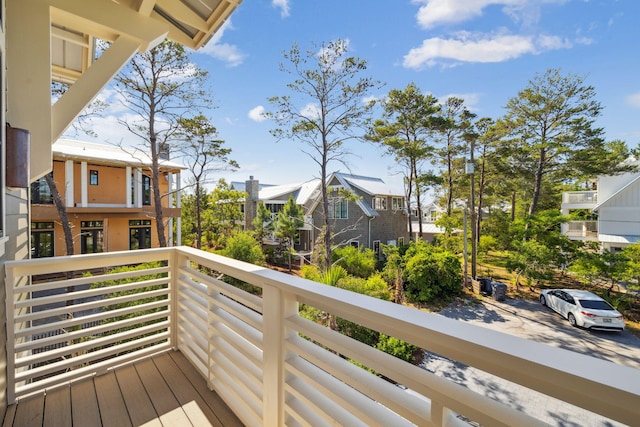 215 Buddy St, Santa Rosa Beach, FL 32459 - balcony featuring a residential view