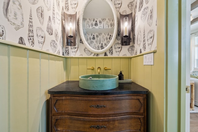 215 Buddy St, Santa Rosa Beach, FL 32459 - bathroom with vanity