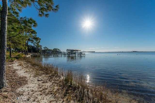 property view of water