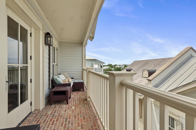 balcony with a sunroom