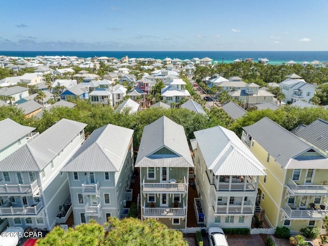 115 Cottage Ct, Panama City Beach, FL 32413 - bird's eye view with a water view