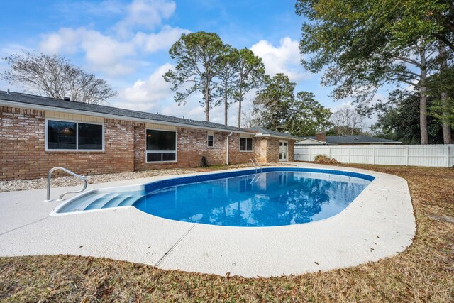 117 Hibiscus Ave, Gulf Breeze, FL 32561 - view of pool with a patio, fence, and a fenced in pool