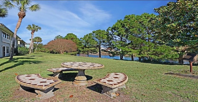 4000 Gulf Terrace Dr Unit 112, Destin, FL 32541 - view of yard with a water view
