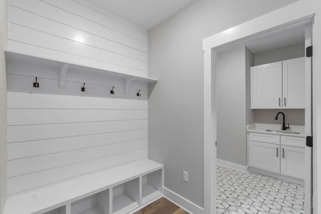 1720 25th St, Niceville, FL 32578 - mudroom with a sink and baseboards
