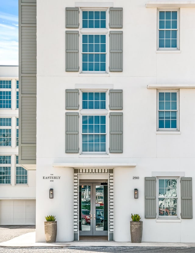 290 Sea Garden St Unit 402, Alys Beach, FL 32461 - property entrance featuring french doors