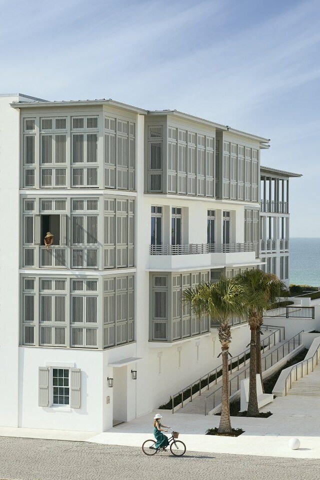290 Sea Garden St Unit 402, Alys Beach, FL 32461 - view of building exterior featuring a water view