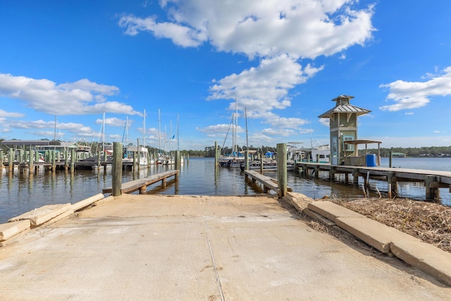 105 Oyster Blvd, Freeport, FL 32439 - dock area featuring a water view