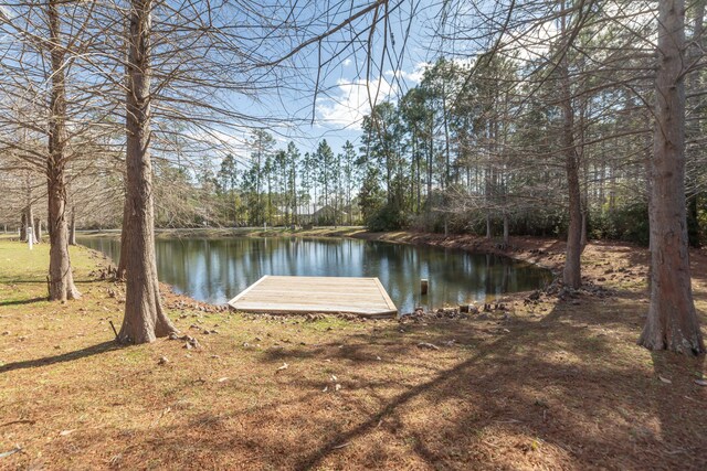 105 Oyster Blvd, Freeport, FL 32439 - view of dock featuring a water view