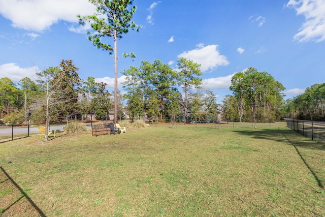 105 Oyster Blvd, Freeport, FL 32439 - view of yard with fence