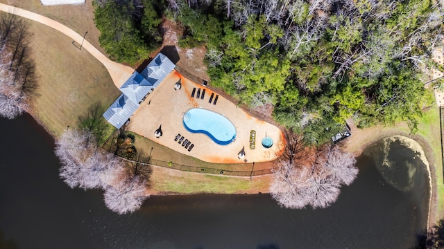 105 Oyster Blvd, Freeport, FL 32439 - aerial view featuring a water view